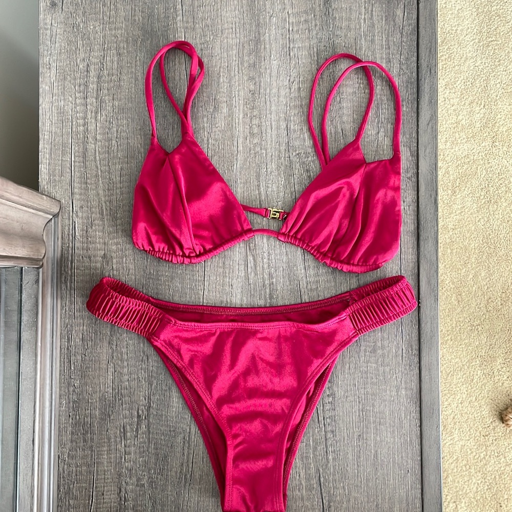 Sommer Swim Bikini - deep red/wine color